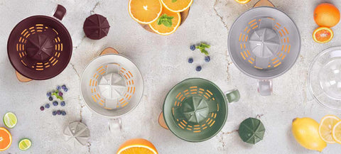 ¡Exprime al máximo tus cítricos con los exprimidores eléctricos Berlinger Haus! 🍋🍊
