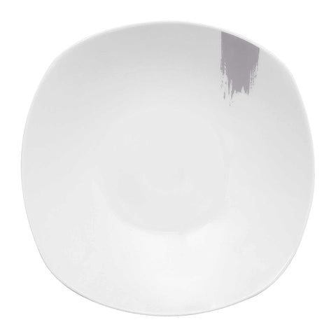 Product image of 18pcs dinnerware. Part of the Taupe Collection . Features: • Material: porcelain • Include: • 6 pcs dinner plate: 25*2,5 cm • 6 pcs soup plate: 21,8*4 cm • 6 pcs dessert plate: 19,8*2,2 cm • Color: white- t.... (Studio view). Official Berlinger Haus product, boosted by Promintra sl.