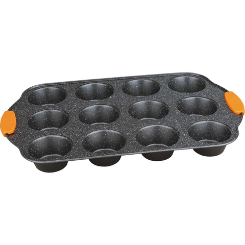 Molde Para Muffins De 12 Tazas Con Mango De Silicona