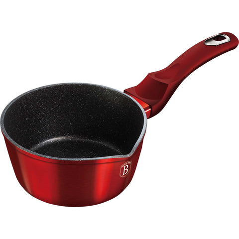 BH/1255NPR, BH/1255N,BL-3977, Cacerola de 16 cm, burdeos, rojo, cacerola de 16 cm, cacerola, batería de cocina, cocina