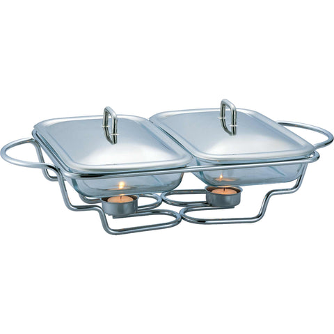 Calentador De Alimentos Rectangular 2X1,5L