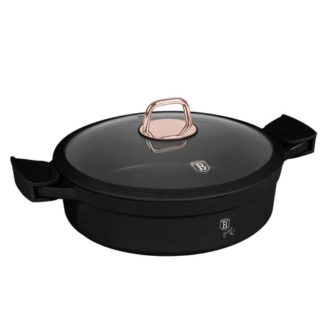 Olla Baja Con Tapa 28Cm