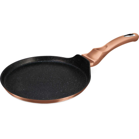 BH/1523NPR, Frigideira para Panquecas de 25 cm, Ouro Rosa, Frigideira para Panquecas de 25 cm, Frigideira para Panquecas, Utensílios de Cozinha, Cozinha