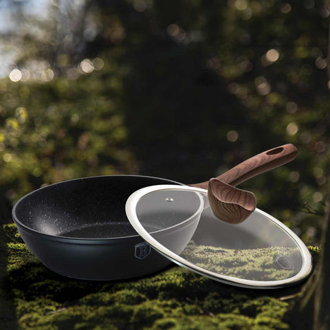 Sartén Honda Con Tapa 24Cm, Imagen lifestyle