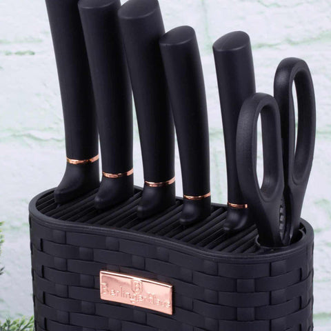 Set De 7 Cuchillos Con Soporte