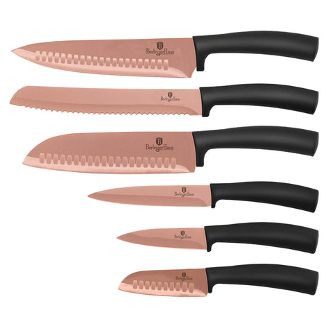 BH/2611, BH/2611N, BH/2611NA, BH/2648, blockknives, cuchillo, cuchillos, juego de cuchillos, juego de cuchillos de 6 piezas, juego de cuchillos, juego de cuchillos, Metallic Line Rose Gold Edition, oro rosa, Metallic Line Rose Gold Edition, blockknives, Knivesset, Knivesset