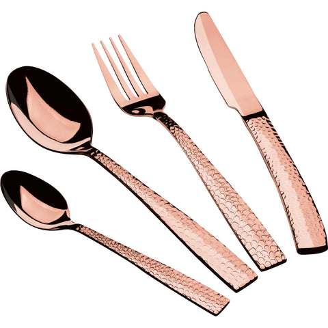 BH/2617NA, cubiertos, cutlery, Cutlery Set, Cutlery sets, espejo, juego de cubiertos, juego de cubiertos de 24 piezas, juego de cubiertos de 24 piezas con recubrimiento PVD de oro rosa pulido espejo, oro rosa, Tableware
