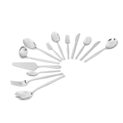 Juego De Cubiertos De 70 Piezas Con Espejo