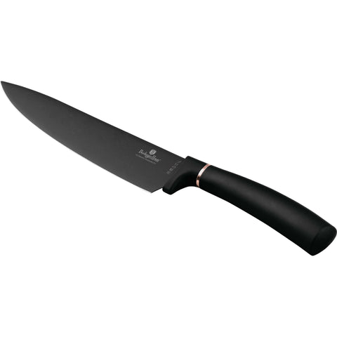 Set De 6 Cuchillos Con Colgador Magnético De Madera De Acacia