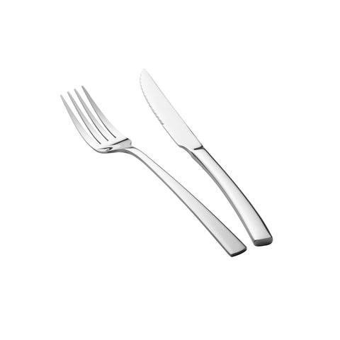 Juego De Cubiertos De 12 Piezas Con Cuchillo Para Carne