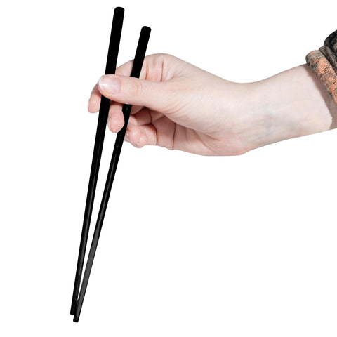 Juego De 12 Palillos Con Revestimiento De Pvd Negro, Imagen conceptual