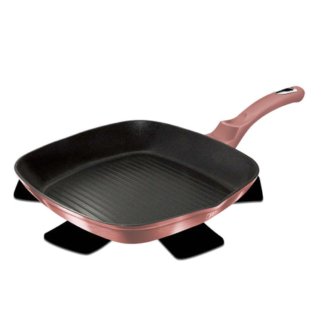 BH/6027,BH/6086,Sartén grill 28cm,Rosa,Sartén grill 28 cm,Sartén,Sartén,Sartén grill,Utensilios de cocina,Cocinar
