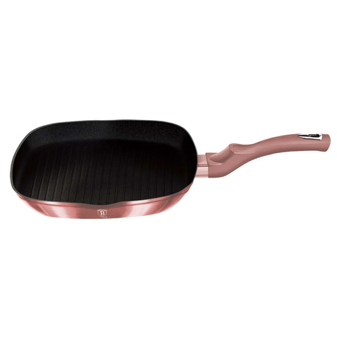 BH/6027,BH/6086,Sartén grill 28cm,Rosa,Sartén grill 28 cm,Sartén,Sartén,Sartén grill,Utensilios de cocina,Cocinar