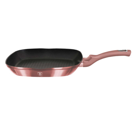 BH/6027,BH/6086,Sartén grill 28cm,Rosa,Sartén grill 28 cm,Sartén,Sartén,Sartén grill,Utensilios de cocina,Cocinar