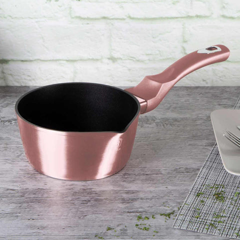BH/6032, Sartén 16cm, Rosa, Sartén 16 cm a., Sartén, Batería de cocina, Cocina, Imagen tipo estilo de vida: detalles y funciones.