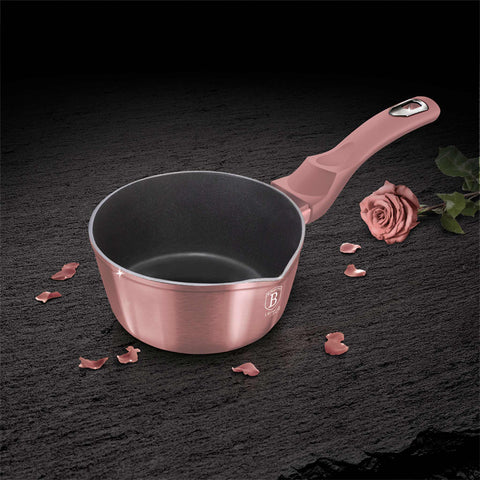 BH/6032, Sartén 16cm, Rosa, Sartén 16 cm a., Sartén, Batería de cocina, Cocina, Imagen tipo estilo de vida: detalles y funciones.
