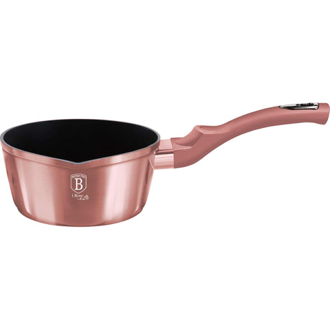 batería de cocina, BH/6032, cacerola, cacerola 16 cm, Cacerola 16cm, cocina, cookwareset, frypan, I, I-Rose Collection, Ollas y Cazuelas, pot, rosa, Rose Collection