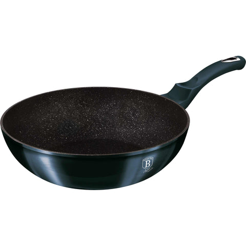 BH/6114, Wok 30cm, aguamarina, azul, wok 30 cm, wok, utensilios de cocina, cocinar,Berlinger Haus, Promintra