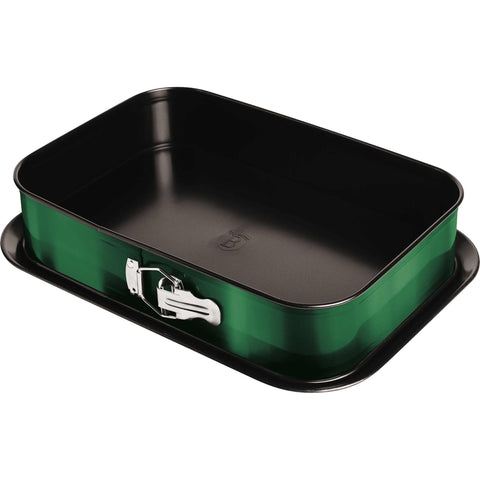 BH/6461A, BH/6461, Molde desmontable rectangular 39x27cm, verde esmeralda, utensilios para hornear - Molde desmontable rectangular, Molde desmontable cuadrado, pastel, acoplamiento, utensilios para hornear, horneado, Berlinger Haus, Promintra