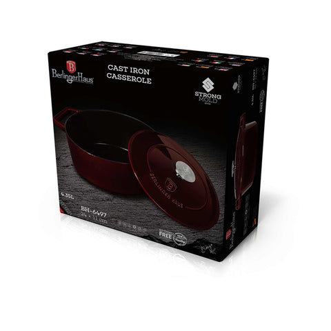 Cacerola De Plancha Fundido De 24 Cm