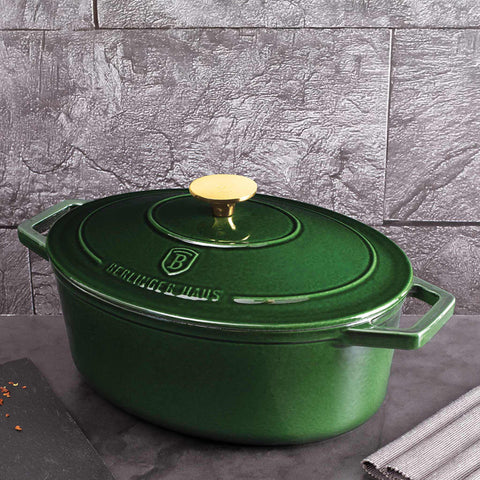 Asador Ovalado De 32 Cm De Plancha Fundido, Imagen lifestyle
