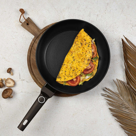 BH/6569, Sartén 28cm, Negra, Sartén 28 cm, Sartén, Sartén, Utensilios de cocina, Cocina, Sartenes
