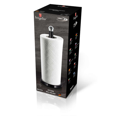 BH/6719, Portarrollos de cocina, Gris oscuro, Portarrollos de papel, Utensilios de cocina