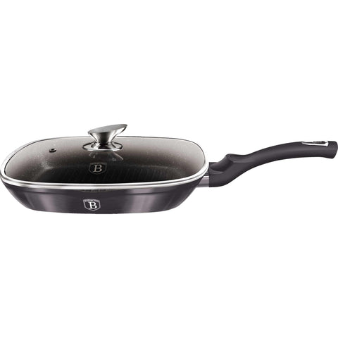 Sartén Grill Con Tapa 28Cm