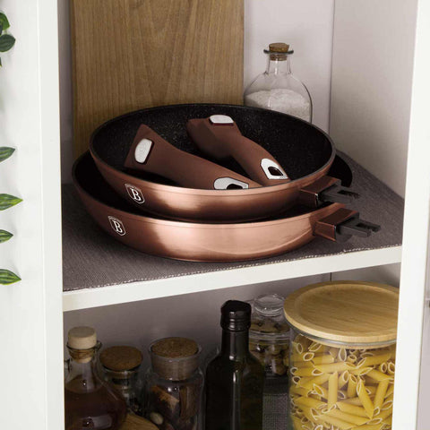 Juego De 5 Sartenes Con Mango Desmontable, Imagen lifestyle