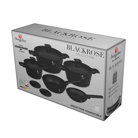 BH/7081NN,BH/7081,BH/7081N, juego de utensilios de cocina de 10 piezas, negro, oro rosa, juego de utensilios de cocina de 10 piezas c., juego de utensilios de cocina, ollas y sartenes, juego de ollas y sartenes, juego, cocina, utensilios de cocina, ollas y cazuelas