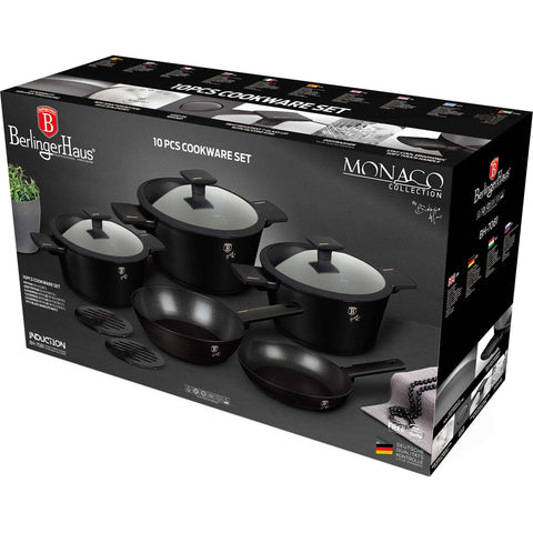 BH/7081NN,BH/7081,BH/7081N, juego de utensilios de cocina de 10 piezas, negro, oro rosa, juego de utensilios de cocina de 10 piezas c., juego de utensilios de cocina, ollas y sartenes, juego de ollas y sartenes, juego, cocina, utensilios de cocina, ollas y cazuelas