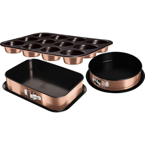 Juego De 3 Moldes Desmontables Con Molde Para Muffins