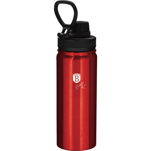 BH/7751, Botella deportiva 540 ml, burdeos, rojo, botella deportiva, botella de agua, cantimplora,Berlinger Haus, Promintra