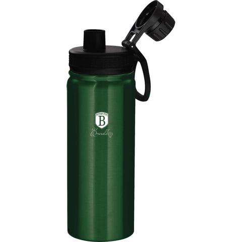 BH/7752, Botella deportiva 540 ml, verde esmeralda, botella deportiva, botella de agua, cantimplora,Berlinger Haus, Promintra