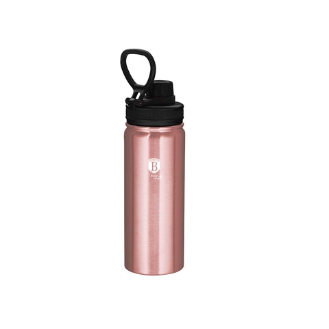 BH/7756, Botella deportiva 540 ml, Rosa, Botella deportiva B., Botella deportiva, Botella de agua, Frasco, Almacenamiento de alimentos, Botella