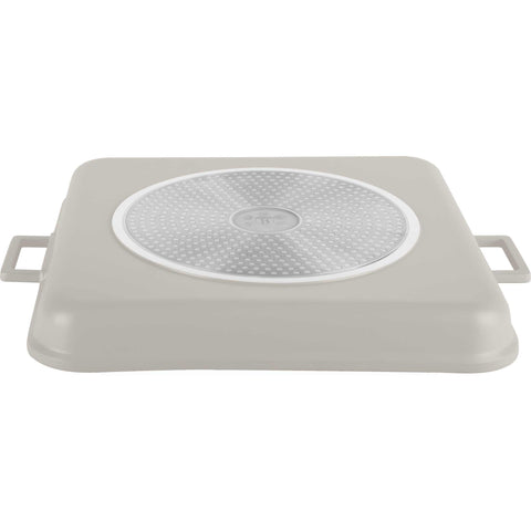 Sartén Cuadrada Para Parrilla Con Tapa 34Cm