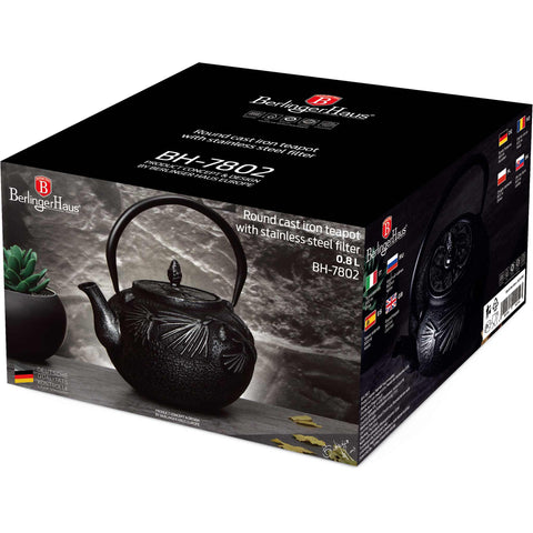 Tetera De Plancha Fundido De 0,8 L