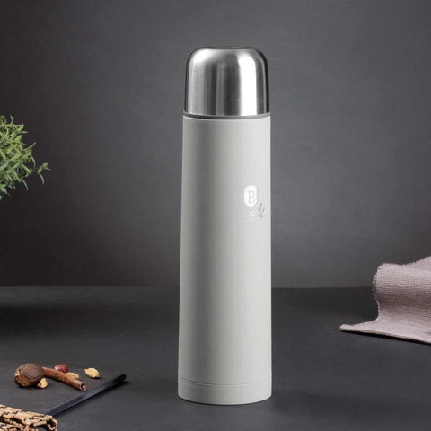 BH/7818, Termo de 0,5 l, Gris mate, Termo, Almacenamiento de alimentos, Frasco