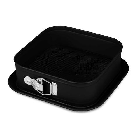BH/7890, BH/7890N, Square springform 28x28cm, matt-black, bakeware - square springform, square springform, cake, coupling, bakeware, baking