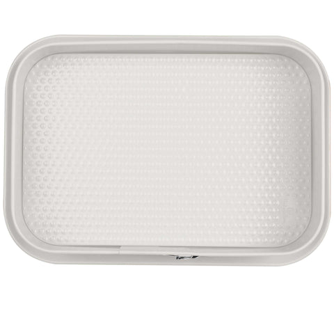 Product image of Rectangle springform 39x27cm. Part of the Sahara Collection . Features: • Material: carbon steel with non-stick titanPro coating • Size: 34,2*23,3*6,7 cm • Base size: 39*27 cm • Color: matt cream. (Studio view). Official Berlinger Haus product, boosted by Promintra sl.