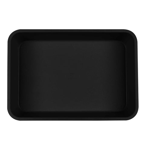 Product image of Oblong roaster 40x28cm. Part of the Matte Green Collection . Features: • Material: carbon steel with non-stick titanPro coating • Size: 40*28*7 cm • Color: matt green. (Studio view). Official Berlinger Haus product, boosted by Promintra sl.