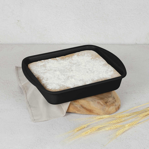 BH/7910, Asador rectangular 40x28,5cm, Negro mate, Utensilios para hornear, Asador rectangular a., Asador rectangular, Asador, Hornear, Bandeja para asar