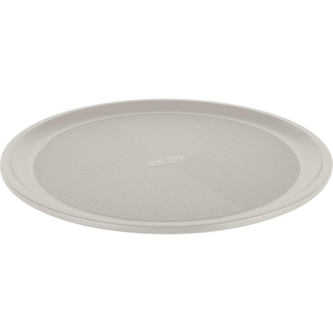 Product image of Pizza pan 36cm. Part of the Sahara Collection . Features: • Material: carbon steel with titanPro non-stick coating • Size: 36*1,1 cm • Color: matt cream. (Studio view). Official Berlinger Haus product, boosted by Promintra sl.