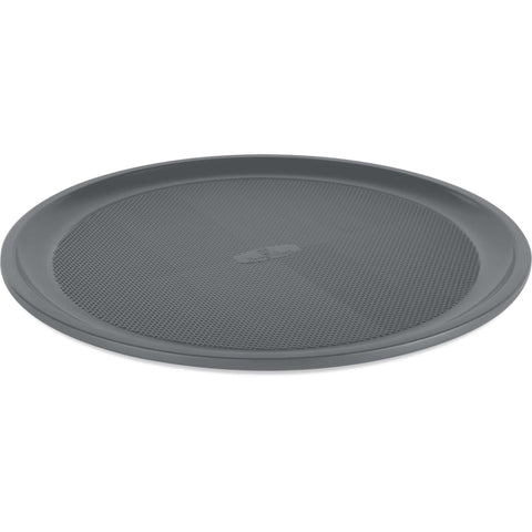 Product image of Pizza pan 32cm. Part of the Aspen Collection . Features: • Material: carbon steel with titanPro non-stick coating • Size: 32*1,1 cm • Color: matt grey. (Studio view). Official Berlinger Haus product, boosted by Promintra sl.