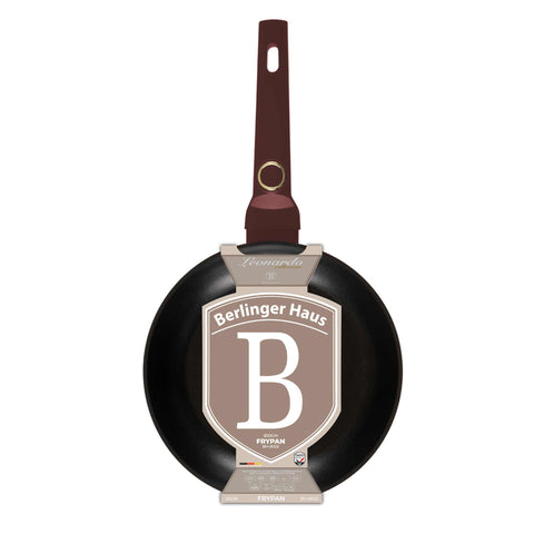BH/8022, Sartén 20cm, Burdeos Mate, Sartén 20 cm, Sartén, Utensilios de cocina, Cocina, Sartenes