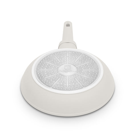 BH/8053, NUEVO, Sartén 24cm, crema mate, sartén 24 cm, sartén, sartén, batería de cocina, cocina,Berlinger Haus, Promintra