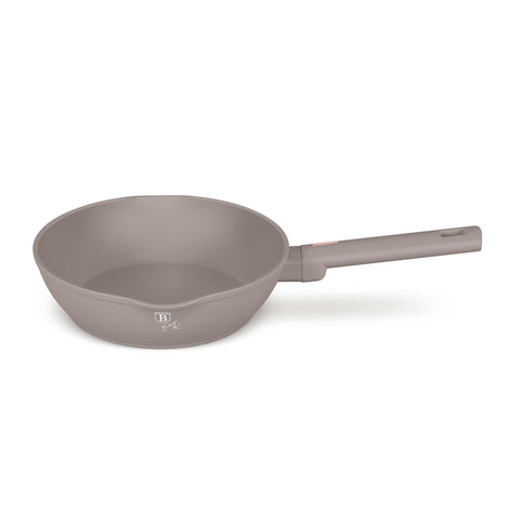 BH/8090, Sartén honda con 2 bocas 24cm, Topo Mate, Sartén honda 24 cm, Sartén, Sartén honda, Sartén, Batería de cocina, Cocina, Sartenes
