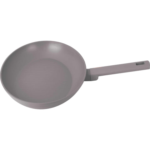 Product image of Fish pan 35x25cm. Part of the Taupe Collection . Features: • Material: forged aluminum with non-stick titanPro coating • Fish pan Ø35*25*4,5 cm • Color: matt taupe REGISTERED DESIGN BY BERLINGER HAUS!. (Studio view). Official Berlinger Haus product, boosted by Promintra sl.