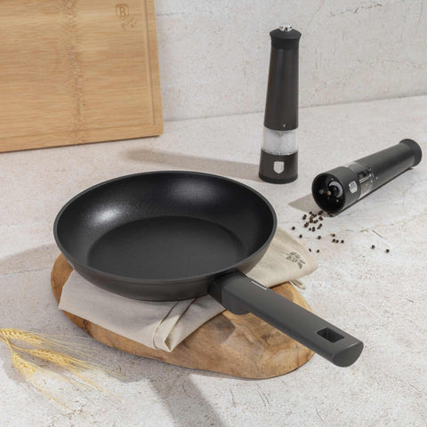 BH/8113,BL-3969,Sartén 24cm,Antracita Mate,Sartén 24 cm,Sartén,Sartén,Batería de cocina,Cocinar,Sartenes