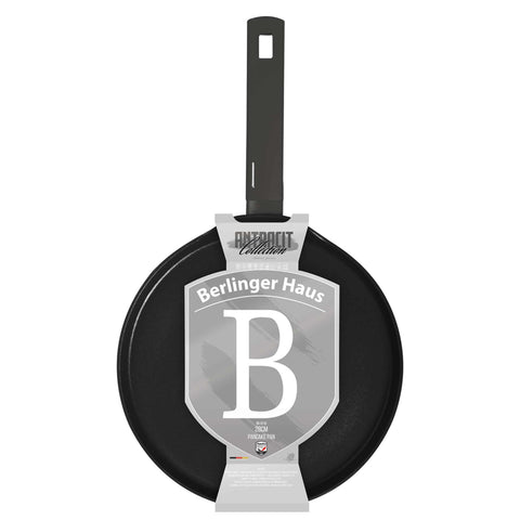 BH/8116, Sartén para crepes de 28 cm, Antracita mate, Sartén para crepes de 28 cm, Sartén para crepes, Batería de cocina, Cocina, Sartenes, Sartén para crepes/panqueques
